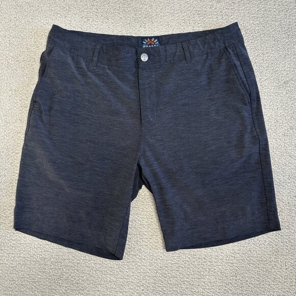 Faherty All Day Shorts Size 35 Dark Gray Stretch Golf Performance - Picture 1 of 9
